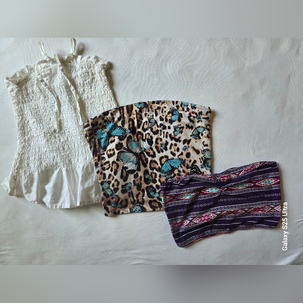 Fashion Nova Animal and Butterfly Print Top